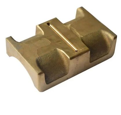 Yellow Metal Brass Alloy Automobile Casting Components Customization
