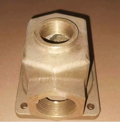 Yellow Metal Brass Alloy Automobile Casting Components Customization