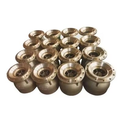 Customized Yellow Copper Brass Bronze Casting Parts For Hardware Machinery