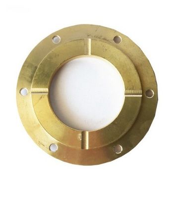 Customized Yellow Bronze Casting Parts High Precision CNC Copper Parts