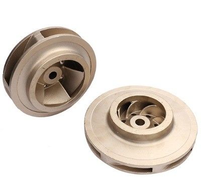 Customized Yellow Bronze Casting Parts High Precision CNC Copper Parts