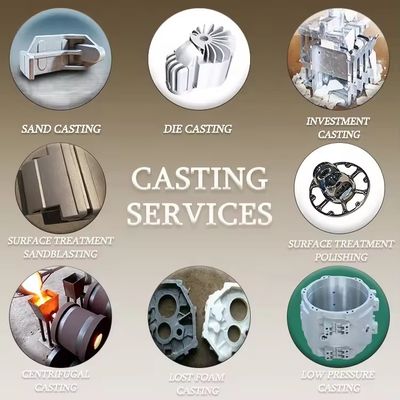 Customized Sizes and Aluminum Die Casting Parts for Precision OEM Cast Iron Products