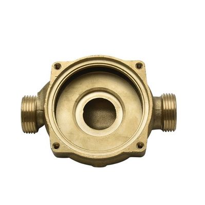 High Precision Solid Brass Casting Parts Die Casting Products Rustproof