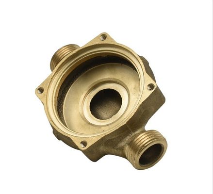 High Precision Solid Brass Casting Parts Die Casting Products Rustproof