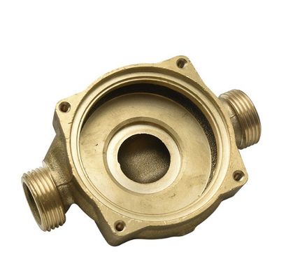 High Precision Solid Brass Casting Parts Die Casting Products Rustproof
