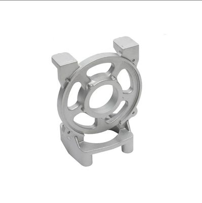 Custom Aluminium Zinc Alloy Steel Die Casting Flange Base Machining Copper Sand Casting