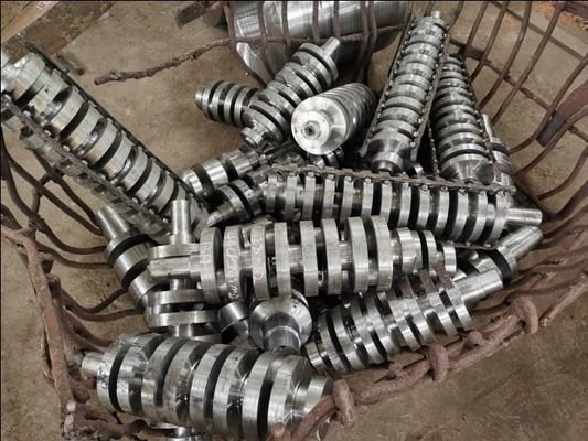 Sharpen Tech Hot Forging Service Machinery Parts For Customized Carbon Steel Crank