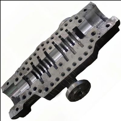 Steel Engine Crankshaft Bearing Steel Forging Service With Customized Color