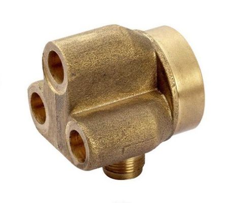 Brass Metal Copper Die Casting Spare Parts For Industrial Machinery