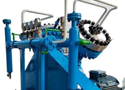 Diaphragm Compressor Gas Air Compressors High Pressure For Nitrogen / Helium / Hydrogen / Argon Natural Gas Booster